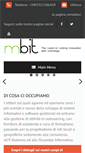 Mobile Screenshot of mbitsrl.com